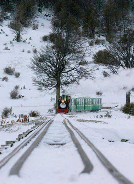 Invierno en el Tren del Fin del Mundo